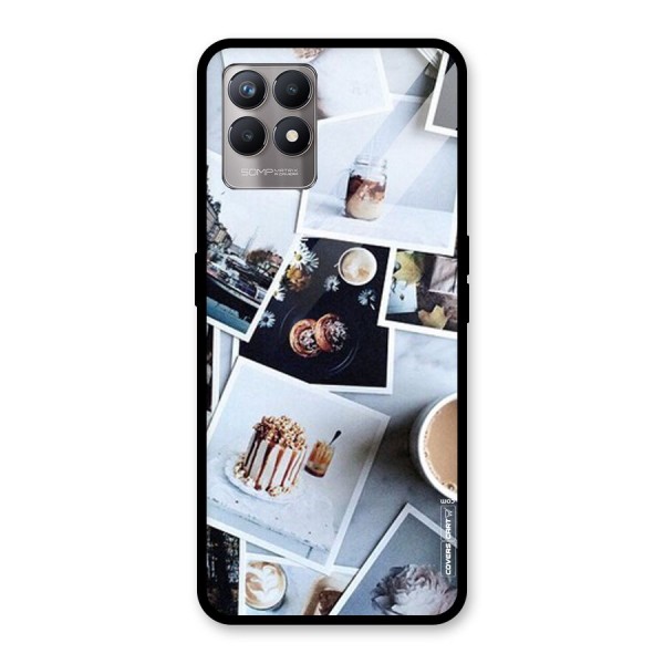 Pictures Coffee Glass Back Case for Realme 8i