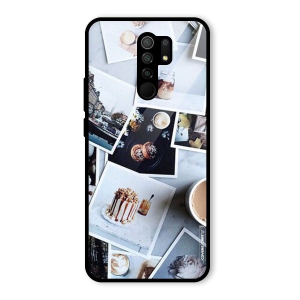 Pictures Coffee Glass Back Case for Redmi 9 Prime