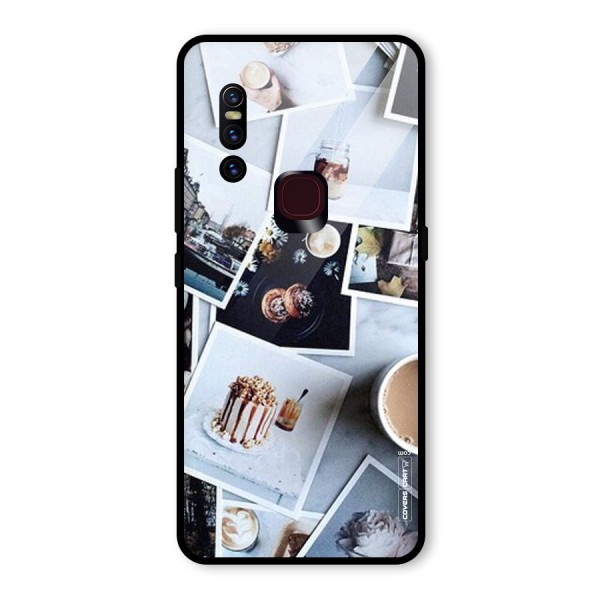 Pictures Coffee Glass Back Case for Vivo V15