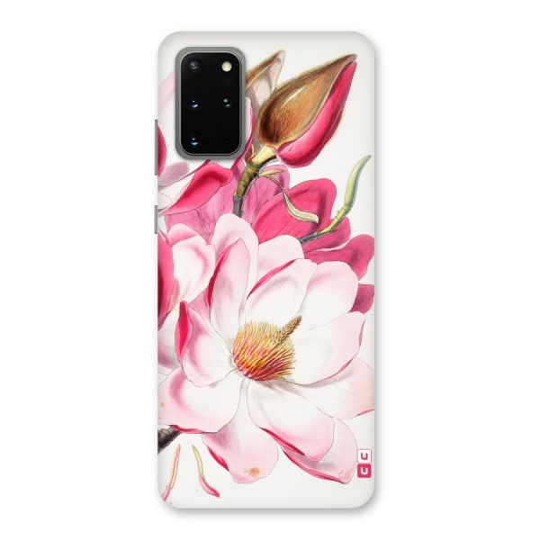 Pink Beautiful Flower Back Case for Galaxy S20 Plus