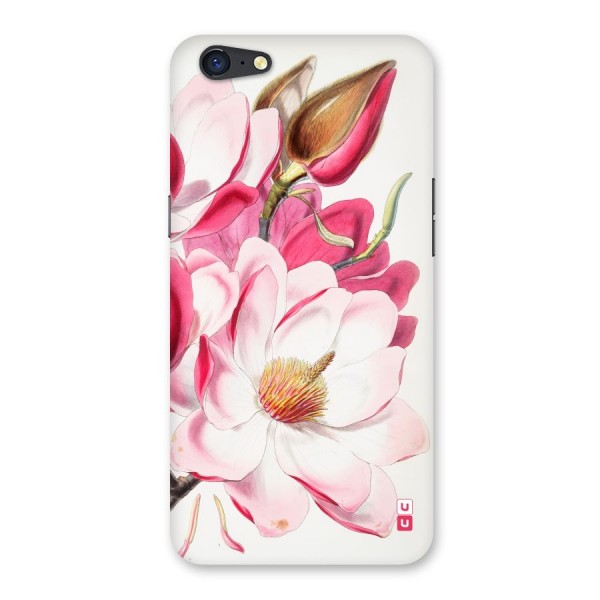 Pink Beautiful Flower Back Case for Oppo A71