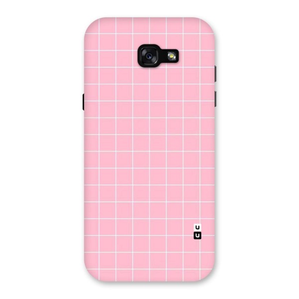 Pink Checks Back Case for Galaxy A7 (2017)