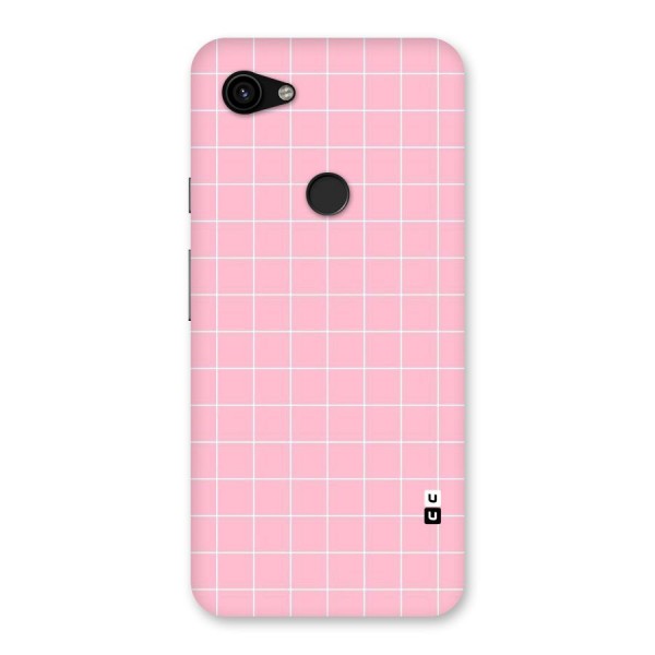 Pink Checks Back Case for Google Pixel 3a XL