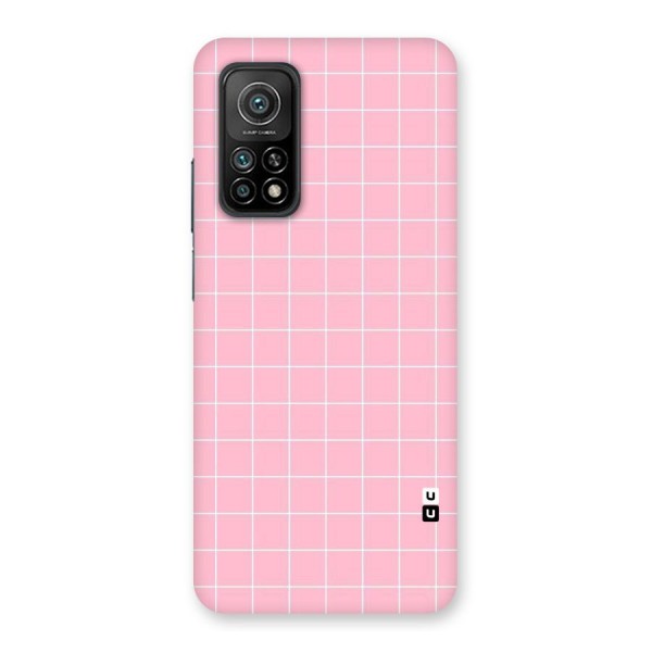 Pink Checks Back Case for Mi 10T Pro 5G