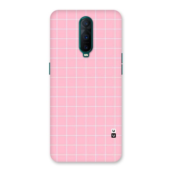 Pink Checks Back Case for Oppo R17 Pro