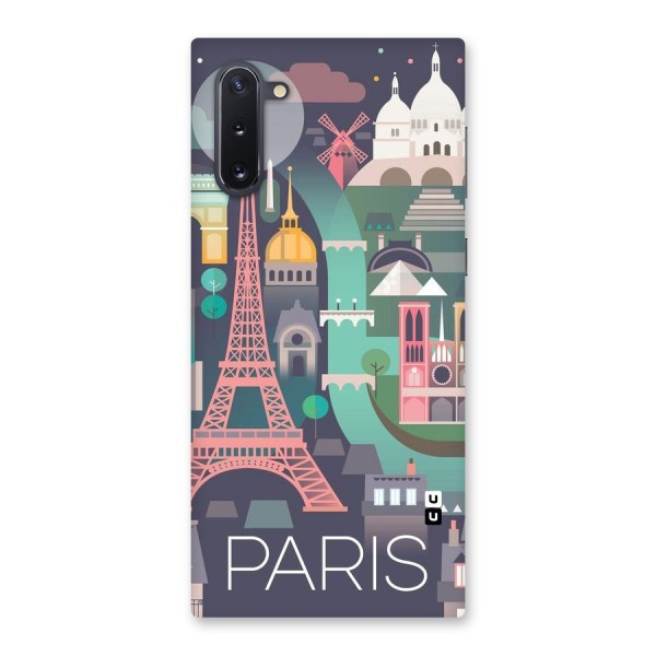 Pink Cute Tower Back Case for Galaxy Note 10