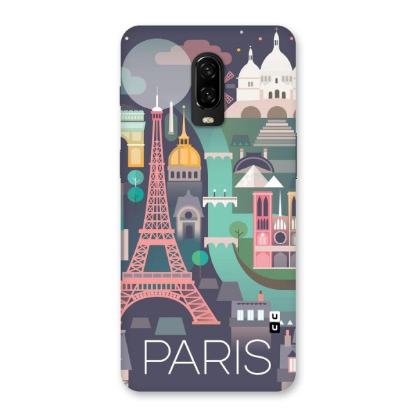 Pink Cute Tower Back Case for OnePlus 6T