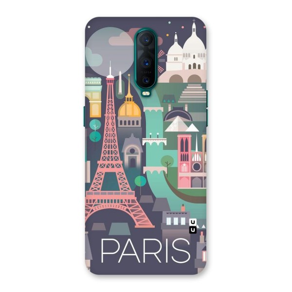 Pink Cute Tower Back Case for Oppo R17 Pro