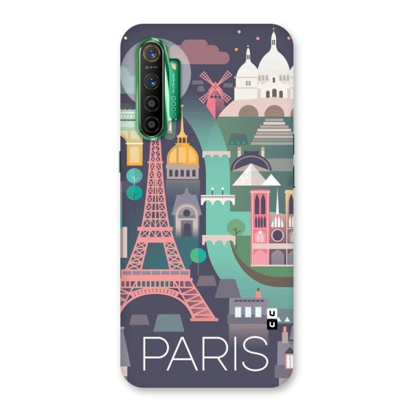 Pink Cute Tower Back Case for Realme X2