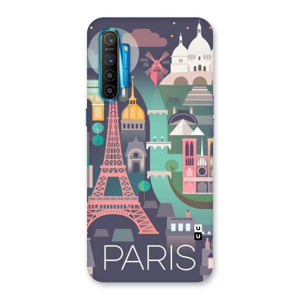 Pink Cute Tower Back Case for Realme XT