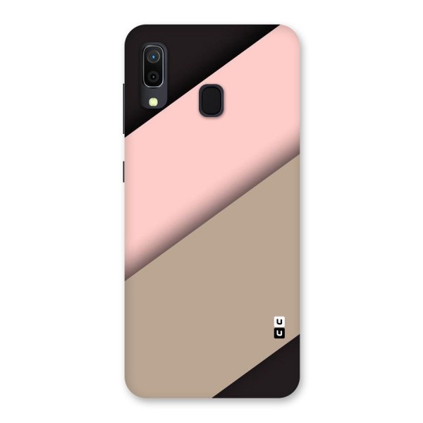 Pink Diagonal Back Case for Galaxy A20