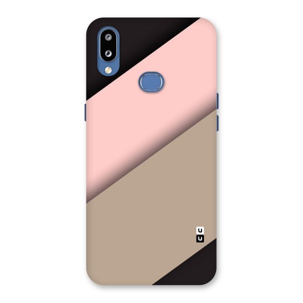 Pink Diagonal Back Case for Galaxy M01s