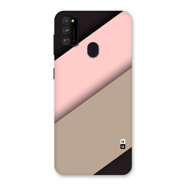 Pink Diagonal Back Case for Galaxy M21