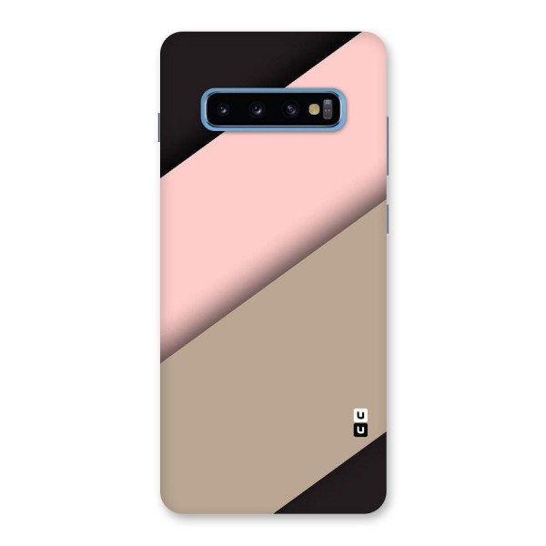 Pink Diagonal Back Case for Galaxy S10 Plus