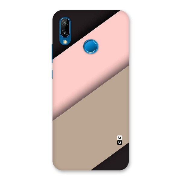 Pink Diagonal Back Case for Huawei P20 Lite