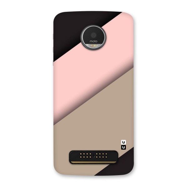 Pink Diagonal Back Case for Moto Z Play