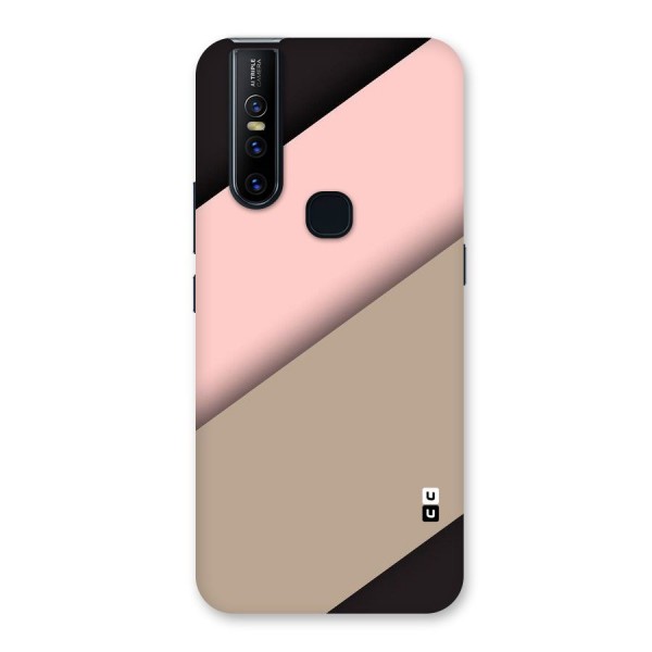 Pink Diagonal Back Case for Vivo V15