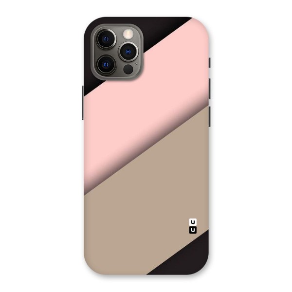 Pink Diagonal Back Case for iPhone 12 Pro