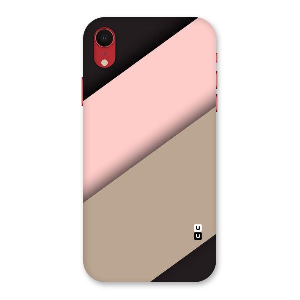 Pink Diagonal Back Case for iPhone XR