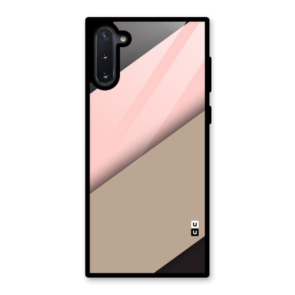 Pink Diagonal Glass Back Case for Galaxy Note 10