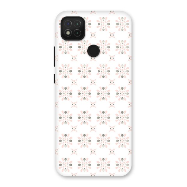 Pink Floral Pattern Back Case for Redmi 9C