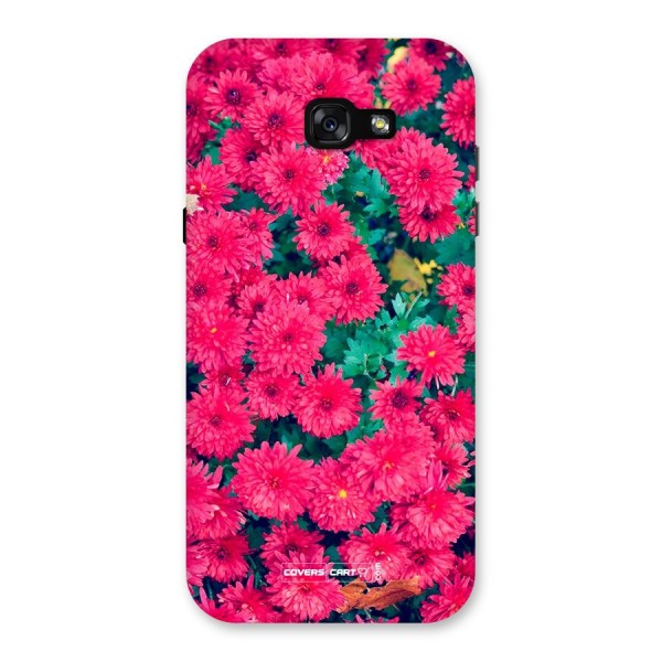 Pink Flowers Back Case for Galaxy A7 (2017)