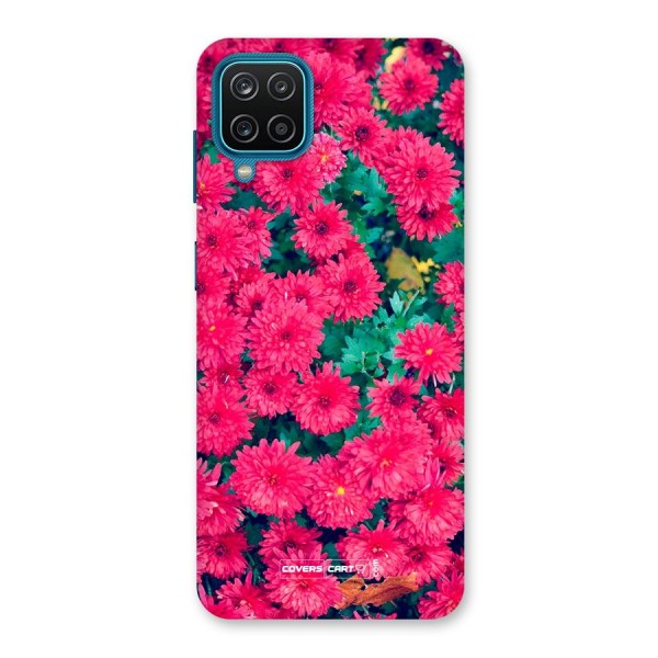 Pink Flowers Back Case for Galaxy F12