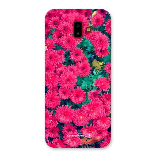 Pink Flowers Back Case for Galaxy J6 Plus