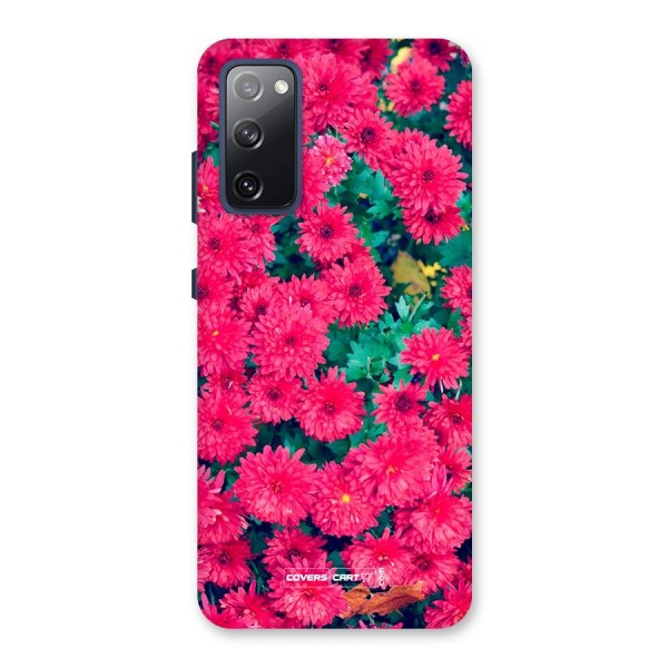 Pink Flowers Back Case for Galaxy S20 FE