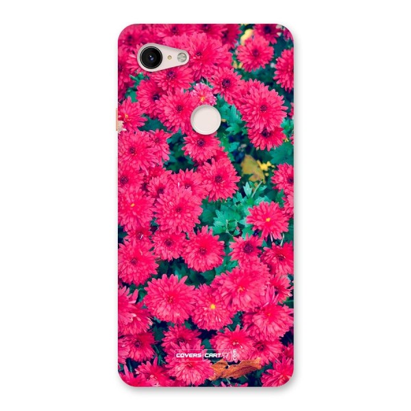 Pink Flowers Back Case for Google Pixel 3 XL