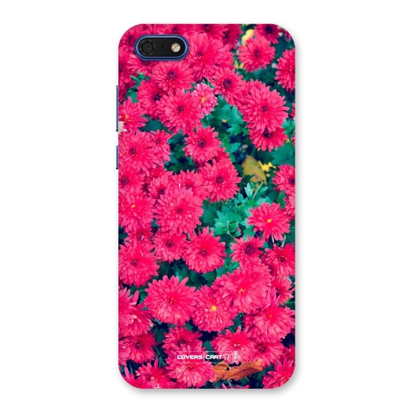 Pink Flowers Back Case for Honor 7s