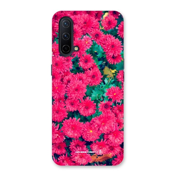 Pink Flowers Back Case for OnePlus Nord CE 5G