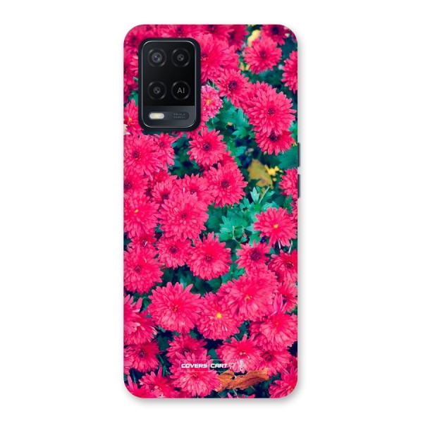 Pink Flowers Back Case for Oppo A54