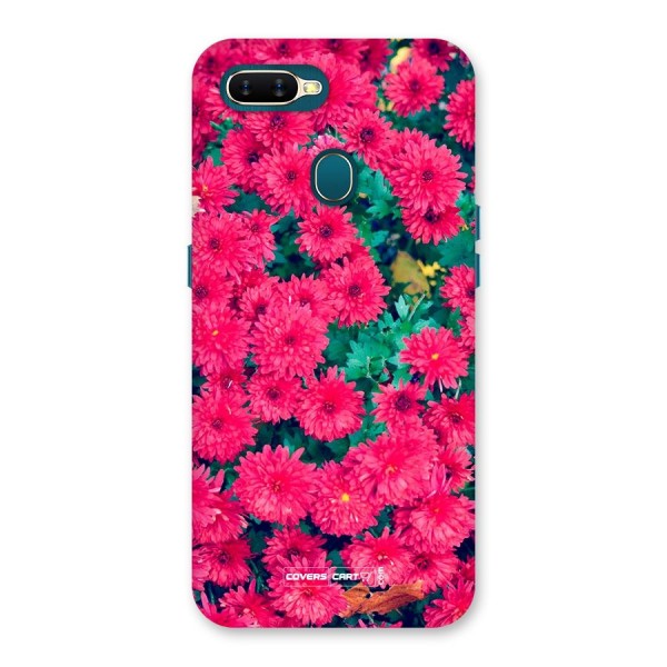 Pink Flowers Back Case for Oppo A7