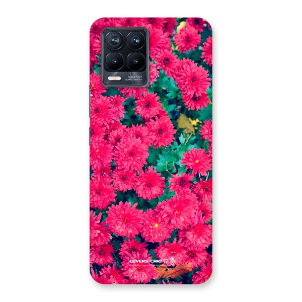 Pink Flowers Back Case for Realme 8 Pro