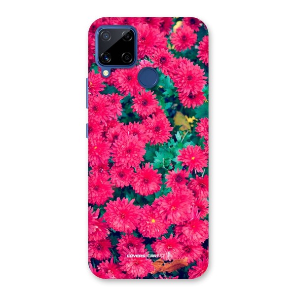 Pink Flowers Back Case for Realme C12