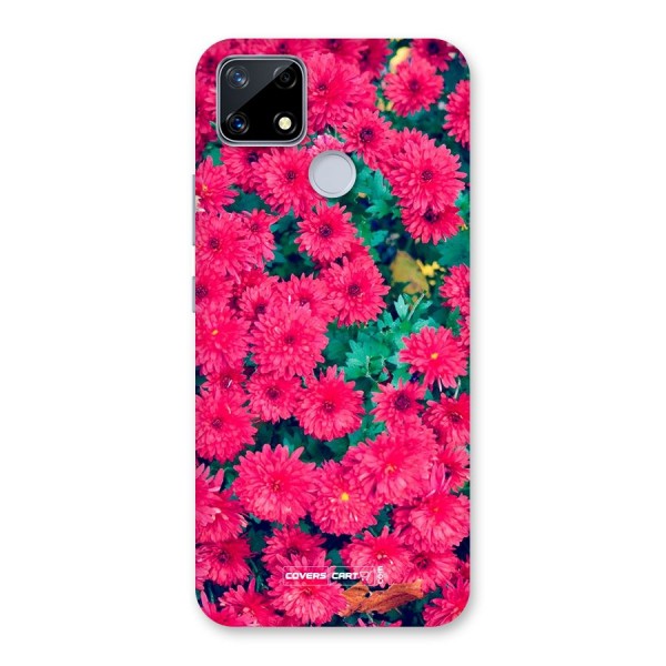 Pink Flowers Back Case for Realme Narzo 20