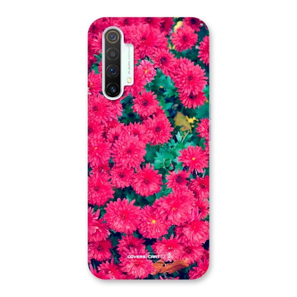 Pink Flowers Back Case for Realme X3 SuperZoom