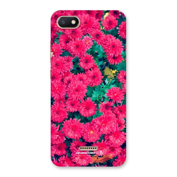 Pink Flowers Back Case for Redmi 6A