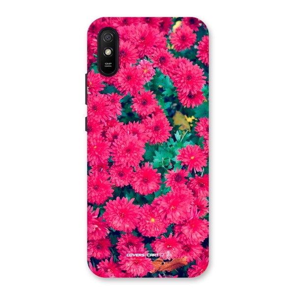 Pink Flowers Back Case for Redmi 9i