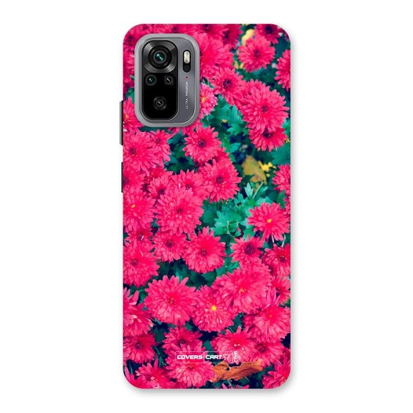 Pink Flowers Back Case for Redmi Note 10