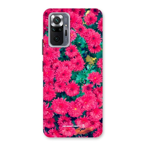 Pink Flowers Back Case for Redmi Note 10 Pro