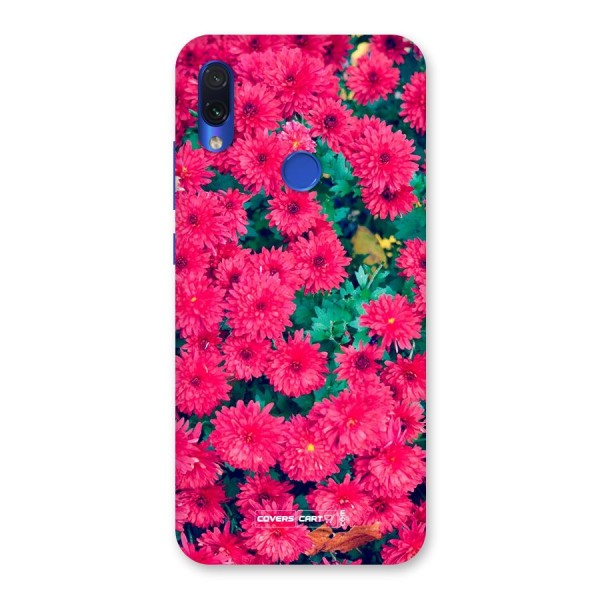 Pink Flowers Back Case for Redmi Note 7