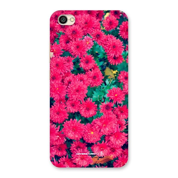 Pink Flowers Back Case for Redmi Y1 Lite