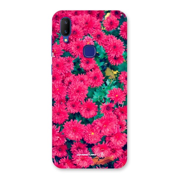 Pink Flowers Back Case for Vivo V11