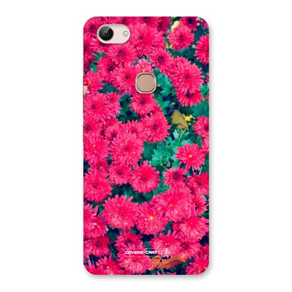 Pink Flowers Back Case for Vivo Y83