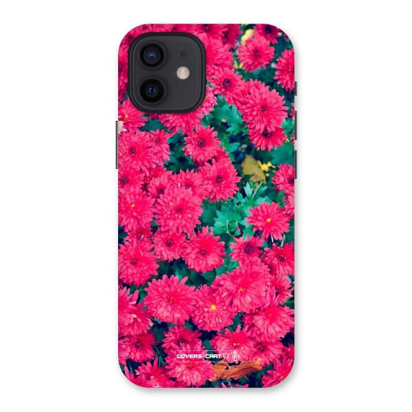 Pink Flowers Back Case for iPhone 12