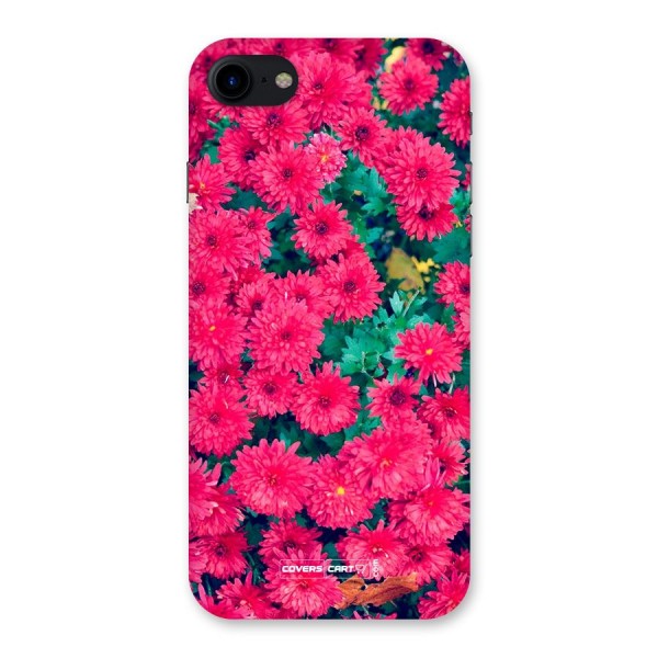 Pink Flowers Back Case for iPhone SE 2020