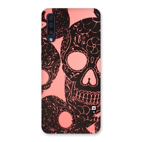 Pink Head Back Case for Galaxy A50