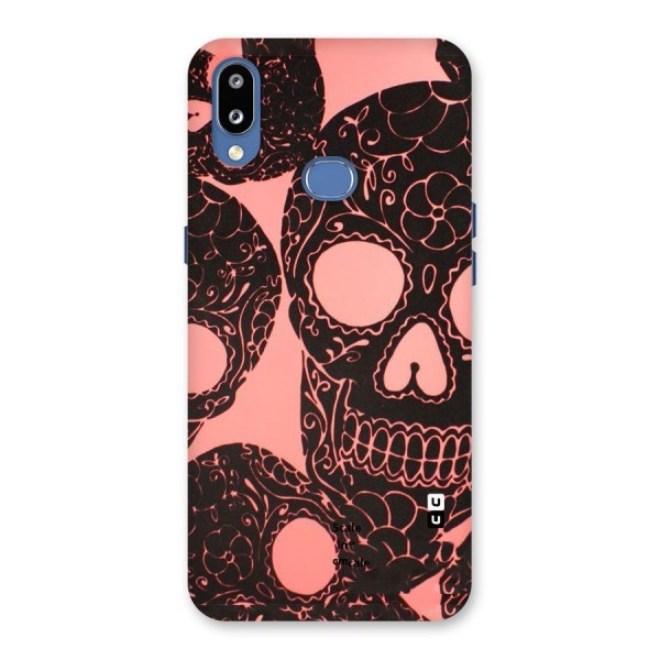 Pink Head Back Case for Galaxy M01s